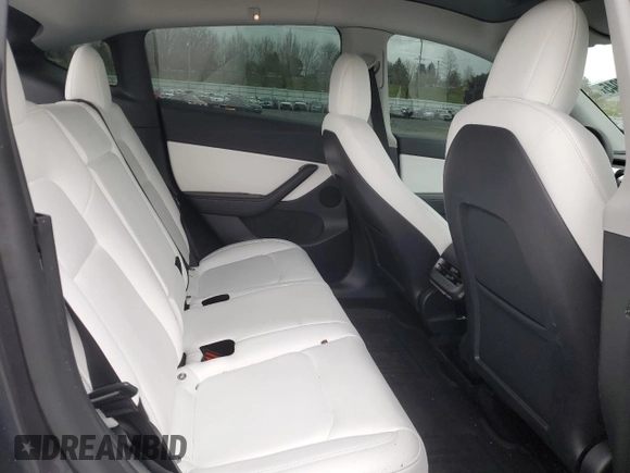 2022 Tesla Model Y Performance with VIN 7SAYGDEF2NF416730, listed as a Copart auction lot 47657945 with 40,738 mi miles and Salvage Title. Bid and sale history available at DreamBid. Image 11.