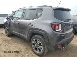 2017 Jeep Renegade Limited z VIN ZACCJBDB0HPF80051, wystawiony jako Copart lot #59008765 z przebiegiem 32 376 mil mil oraz Szkoda całkowita • Salvage title. Historia ofert i sprzedaży dostępna na DreamBid. Obrazek 2.
