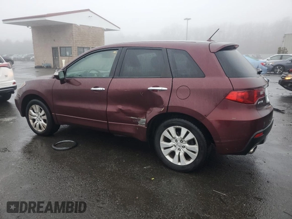 2011 Acura RDX with VIN 5J8TB1H29BA003609, listed as a Copart auction lot 43600265 with 134,600 mi miles and Salvage title. Bid and sale history available at DreamBid. Image 2.