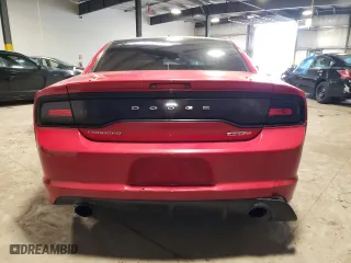 2012 Dodge Charger SRT8 with VIN 2C3CDXEJ9CH225257, listed as a Copart auction lot 53668694 with 151,318 mi miles and Salvage Title. Bid and sale history available at carsss.com. Image 6.