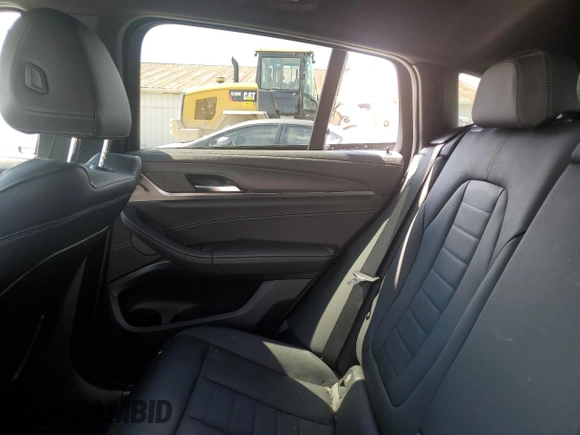 2022 BMW X4 M40i with VIN 5UX43DT02N9K59473, listed as a Copart auction lot 62493725 with 49,708 mi miles and Salvage title. Bid and sale history available at DreamBid. Image 11.