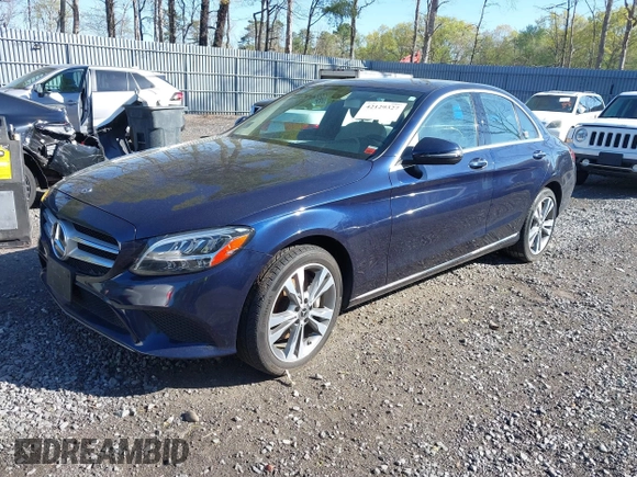 2020 Mercedes-Benz C 300 z VIN WDDWF8EB9LR561644, wystawiony jako IAAI lot #42129327 z przebiegiem 31 033 mil mil oraz . Historia ofert i sprzedaży dostępna na DreamBid. Obrazek 2.