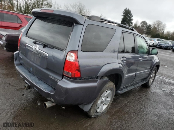 2007 Toyota 4Runner SR5 with VIN JTEBU14R070128613, listed as a Copart auction lot 44547595 with 172,453 mi miles and Salvage Title. Bid and sale history available at carsss.com. Image 3.