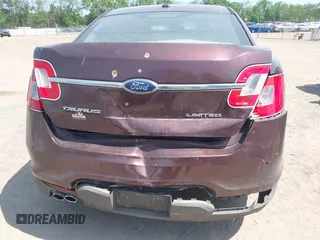 2010 Ford Taurus Limited with VIN 1FAHP2FW4AG105483, listed as a IAAI auction lot 42412462 with 188,334 mi miles and . Bid and sale history available at DreamBid. Image 6.
