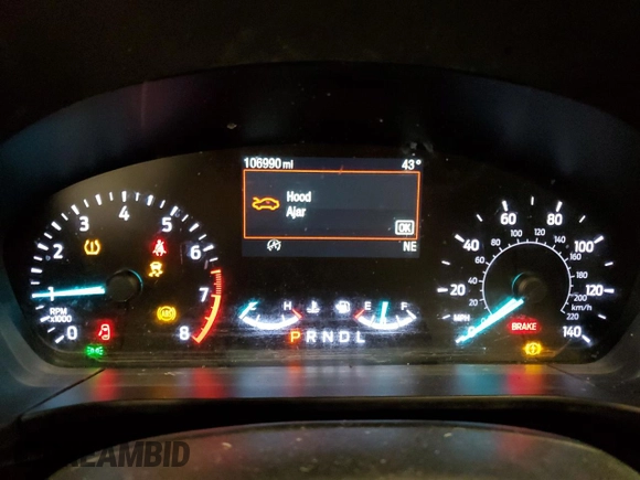 2020 Ford Escape SE with VIN 1FMCU9G69LUC25638, listed as a Copart auction lot 49411225 with 106,990 mi miles and Salvage Title. Bid and sale history available at DreamBid. Image 9.