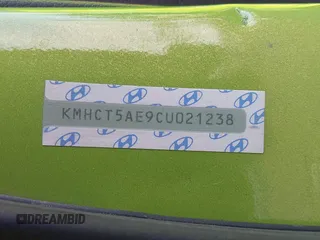 2012 Hyundai Accent GS z VIN KMHCT5AE9CU021238, wystawiony jako IAAI lot #41762650 z przebiegiem 166 287 mil mil oraz . Historia ofert i sprzedaży dostępna na DreamBid. Obrazek 9.