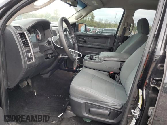 2014 Ram 1500 Express with VIN 3C6RR7KT9EG238257, listed as a Copart auction lot 76968934 with 0 mi miles and Salvage Title. Bid and sale history available at carsss.com. Image 7.