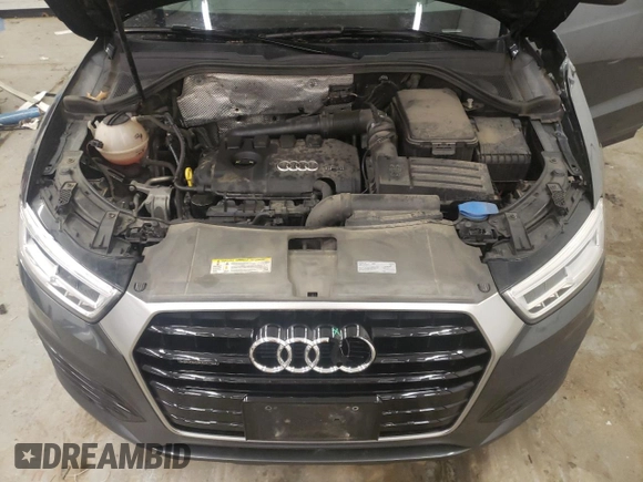 2018 Audi Q3 Premium Plus with VIN WA1JCCFS5JR005546, listed as a Copart auction lot 70630212 with 110,786 mi miles. Bid and sale history available at carsss.com. Image 12.