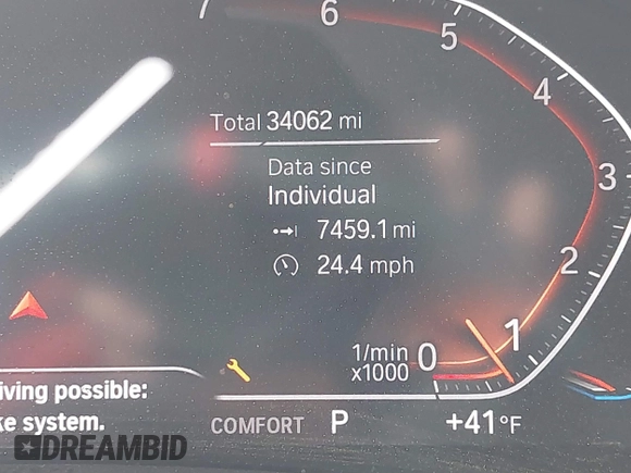 2022 BMW 4 Series 430i with VIN WBA53AP09NCJ24098, listed as a IAAI auction lot 41395007 with 34,062 mi miles and . Bid and sale history available at carsss.com. Image 16.