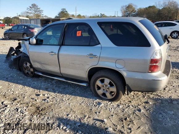 2004 Acura MDX with VIN 2HNYD18244H545021, listed as a Copart auction lot 88886785 with 0 mi miles and Salvage Title. Bid and sale history available at carsss.com. Image 2.
