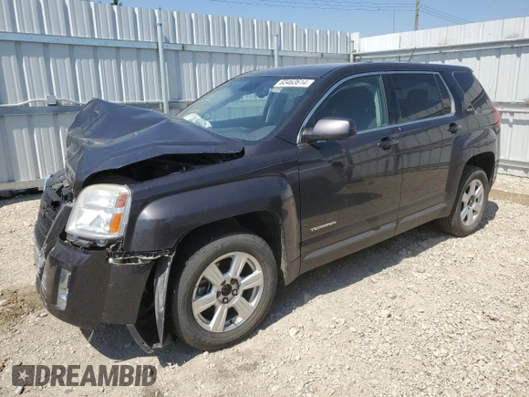 2015 GMC Terrain SLE with VIN 2GKFLVEKXF6354542, listed as a Copart auction lot 63463614 with 212,163 mi miles and Salvage Title. Bid and sale history available at DreamBid. Image 1.