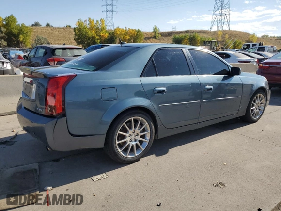 2006 Cadillac CTS with VIN 1G6DP577160207618, listed as a Copart auction lot 75519504 with 388,840 mi miles and Salvage Title. Bid and sale history available at carsss.com. Image 3.