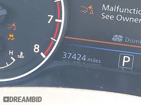 2024 Nissan Altima SV with VIN 1N4BL4DV4RN353196, listed as a IAAI auction lot 42643904 with 37,424 mi miles and . Bid and sale history available at DreamBid. Image 15.