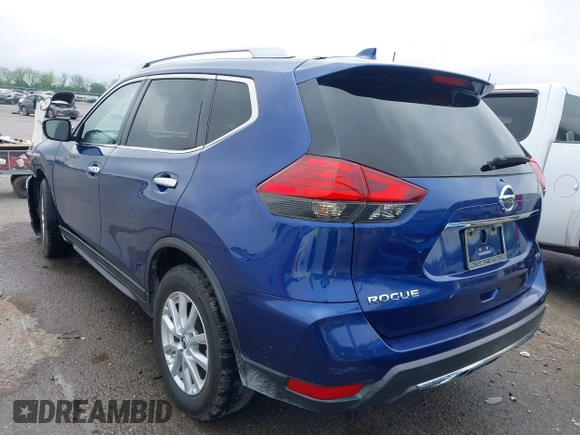 2017 Nissan Rogue SV with VIN KNMAT2MT2HP557278, listed as a IAAI auction lot 42027556 with 118,703 mi miles. Bid and sale history available at carsss.com. Image 3.