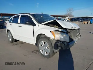 2007 Dodge Caliber SXT z VIN 1B3HB48B77D185971, wystawiony jako IAAI lot #41615355 z przebiegiem 165 367 mil mil oraz . Historia ofert i sprzedaży dostępna na DreamBid. Obrazek 1.