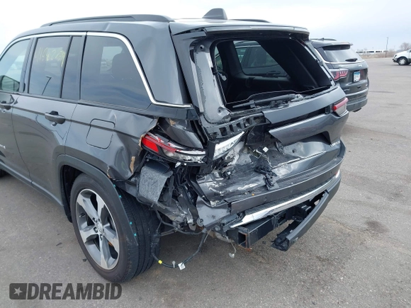 2024 Jeep Grand Cherokee Limited with VIN 1C4RJHBG2RC162673, listed as a IAAI auction lot 41982734 with 10,313 mi miles and . Bid and sale history available at DreamBid. Image 6.