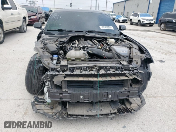 2022 Ford Mustang GT with VIN 1FA6P8CF8N5145937, listed as a Copart auction lot 51089885 with 21,948 mi miles and Salvage title. Bid and sale history available at DreamBid. Image 5.