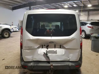 2014 Ford Transit Connect XL with VIN NM0LE7E71E1156835, listed as a Copart auction lot 53090725 with 88,637 mi miles and Salvage title. Bid and sale history available at DreamBid. Image 6.