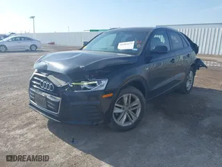2018 Audi Q3 Premium with VIN WA1BCCFS0JR010450, listed as a IAAI auction lot 41583173 with 100,140 mi miles. Bid and sale history available at carsss.com. Image 18.