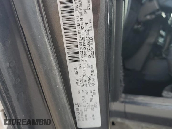 2017 Jeep Wrangler Sport with VIN 1C4AJWAG9HL721332, listed as a Copart auction lot 63459185 with 143,608 mi miles and Salvage title. Bid and sale history available at DreamBid. Image 12.