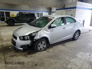 2015 Chevrolet Sonic LT with VIN 1G1JC5SH0F4138370, listed as a Copart auction lot 61305185 with 135,259 mi miles and Salvage title. Bid and sale history available at DreamBid. Image 1.