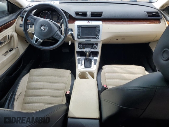 2011 Volkswagen CC Lux Plus with VIN WVWHN7AN9BE706459, listed as a Copart auction lot 43211955 with 121,250 mi miles and Clean Title. Bid and sale history available at carsss.com. Image 8.