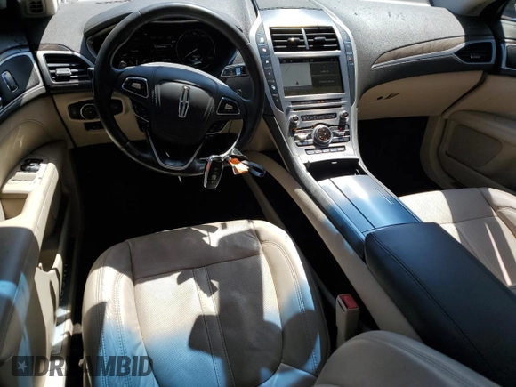 2017 Lincoln MKZ Reserve with VIN 3LN6L5F99HR666690, listed as a Copart auction lot 54652835 with 63,893 mi miles and Salvage title. Bid and sale history available at DreamBid. Image 8.