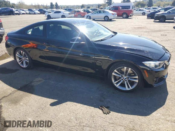 2014 BMW 4 Series 435i with VIN WBA3R1C56EK190184, listed as a Copart auction lot 51636865 with 97,763 mi miles and Salvage Title. Bid and sale history available at carsss.com. Image 4.