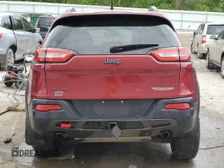 2017 Jeep Cherokee Trailhawk with VIN 1C4PJMBS1HW542699, listed as a Copart auction lot 57567725 with 108,790 mi miles and Non repairable. Bid and sale history available at DreamBid. Image 6.