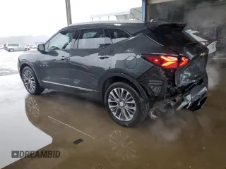 2019 Chevrolet Blazer Premier with VIN 3GNKBFRS3KS683020, listed as a Copart auction lot 44775425 with 94,923 mi miles and Salvage title. Bid and sale history available at DreamBid. Image 2.