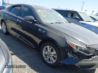 2017 Kia Optima LX with VIN KNAGT4L33H5156094, listed as a IAAI auction lot 42405505 with 111,622 mi miles and . Bid and sale history available at DreamBid. Image 1.