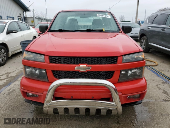 2008 Chevrolet Colorado LS with VIN 1GCCS19E488119131, listed as a Copart auction lot 80084954 with 121,142 mi miles and Salvage Title. Bid and sale history available at carsss.com. Image 5.