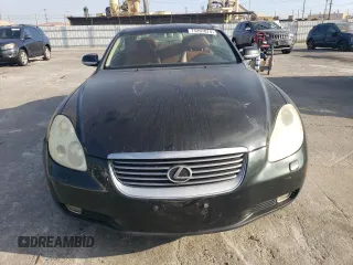 2004 Lexus SC 430 with VIN JTHFN48Y440056668, listed as a Copart auction lot 75207874 with 189,786 mi miles and Clean Title. Bid and sale history available at carsss.com. Image 5.