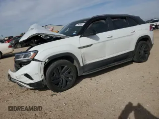 2021 Volkswagen Atlas SE z VIN 1V2JE2CA9MC200125, wystawiony jako Copart lot #45683605 z przebiegiem 62 625 mil mil oraz Szkoda całkowita • Salvage title. Historia ofert i sprzedaży dostępna na DreamBid. Obrazek 1.