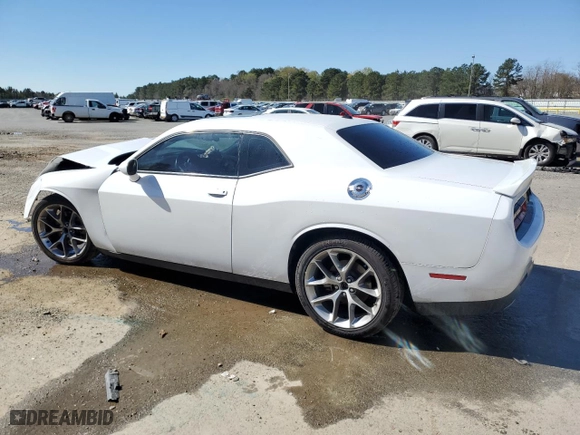 2022 Dodge Challenger GT with VIN 2C3CDZJG5NH140361, listed as a Copart auction lot 48810765 with 52,134 mi miles and Salvage Title. Bid and sale history available at carsss.com. Image 2.