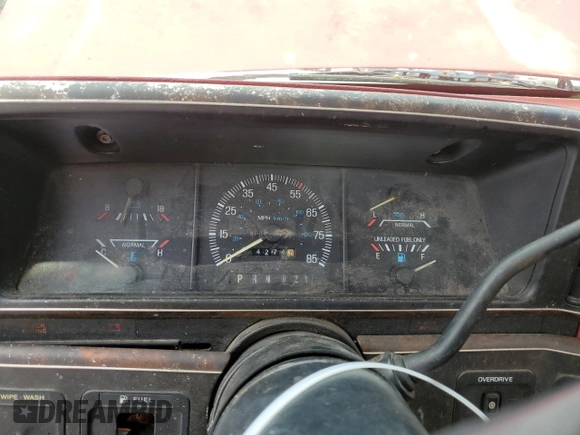 1990 Ford F-150 "S" with VIN 1FTDF15Y1LNA68934, listed as a Copart auction lot 68688834 with 64,274 mi miles and Salvage Title. Bid and sale history available at carsss.com. Image 9.