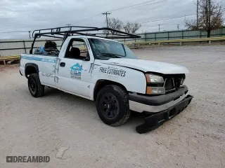 2007 Chevrolet Silverado 1500 Classic Work Truck with VIN 3GCEC14X57G203076, listed as a Copart auction lot 84002234 with 0 mi miles and Salvage Title. Bid and sale history available at carsss.com. Image 10.