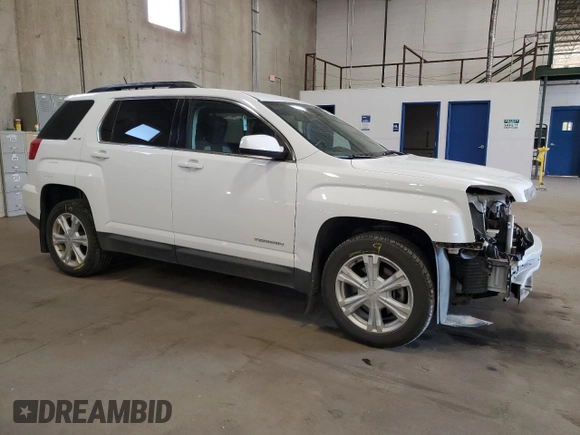 2017 GMC Terrain SLE with VIN 2GKFLTEK6H6306107, listed as a Copart auction lot 53516345 with 90,399 mi miles and Salvage Title. Bid and sale history available at carsss.com. Image 4.