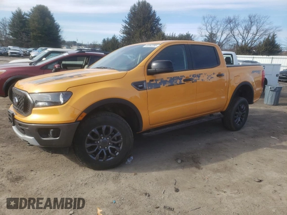 2022 Ford Ranger XL with VIN 1FTER4FH3NLD17700, listed as a Copart auction lot 43262295 with 31,903 mi miles and Salvage Title. Bid and sale history available at DreamBid. Image 1.