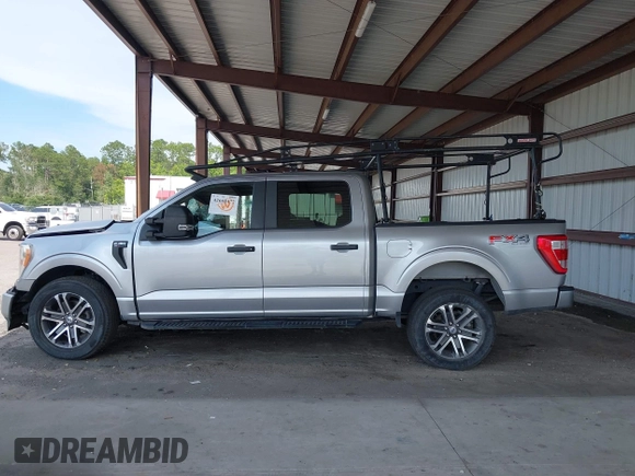 2021 Ford F-150 XL z VIN 1FTFW1E89MFC21046, wystawiony jako IAAI lot #42668472 z przebiegiem 83 083 mil mil oraz . Historia ofert i sprzedaży dostępna na DreamBid. Obrazek 13.