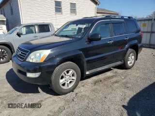 2009 Lexus GX 470 with VIN JTJBT20X690174321, listed as a Copart auction lot 50021895 with 186,265 mi miles and Clean Title. Bid and sale history available at carsss.com. Image 1.