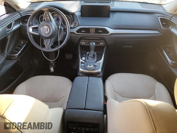 2022 Mazda CX-9 Touring Plus with VIN JM3TCBAY4N0624094, listed as a Copart auction lot 42861475 with 37,372 mi miles and Clean Title. Bid and sale history available at carsss.com. Image 8.