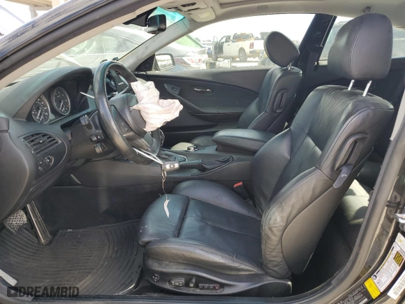 2007 BMW 6 Series 650i with VIN WBAEH13577CR52544, listed as a Copart auction lot 41953005 with 162,867 mi miles and Salvage Title. Bid and sale history available at carsss.com. Image 7.