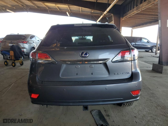 2013 Lexus RX 450h with VIN JTJBC1BA9D2062869, listed as a Copart auction lot 46698335 with NaN miles and Salvage Title. Bid and sale history available at carsss.com. Image 6.