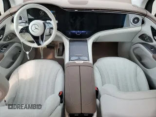 2023 Mercedes-Benz EQS with VIN 4JGDM4EB1PA001956, listed as a Copart auction lot 63513064 with 5,546 mi miles and Salvage Title. Bid and sale history available at carsss.com. Image 8.