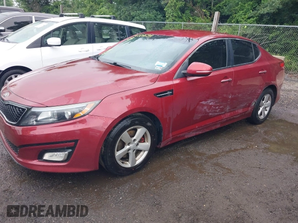 2015 Kia Optima LX with VIN 5XXGM4A7XFG455242, listed as a IAAI auction lot 42501654 with 139,209 mi miles and . Bid and sale history available at DreamBid. Image 17.