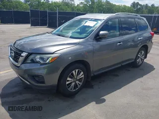 2018 Nissan Pathfinder S z VIN 5N1DR2MM9JC614833, wystawiony jako IAAI lot #42166948 z przebiegiem 157 647 mil mil oraz . Historia ofert i sprzedaży dostępna na DreamBid. Obrazek 17.