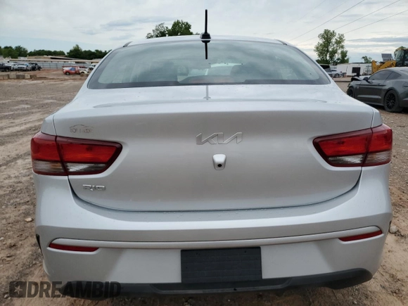 2023 Kia Rio S z VIN 3KPA24AD7PE513688, wystawiony jako Copart lot #54171675 z przebiegiem 14 131 mil mil oraz Szkoda całkowita • Salvage title. Historia ofert i sprzedaży dostępna na DreamBid. Obrazek 6.