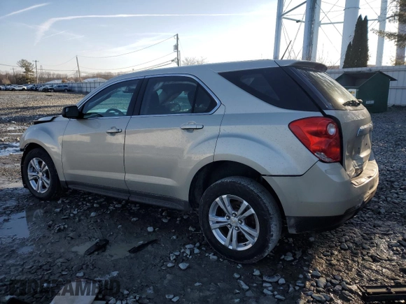 2013 Chevrolet Equinox LS with VIN 2GNALBEK5D6225505, listed as a Copart auction lot 44144385 with 102,174 mi miles and Salvage Title. Bid and sale history available at carsss.com. Image 2.