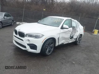 2016 BMW X6 M with VIN 5YMKW8C50G0R43150, listed as a IAAI auction lot 41463258 with 81,202 mi miles. Bid and sale history available at carsss.com. Image 18.